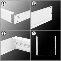 Kit de superfície para painel led 120x60