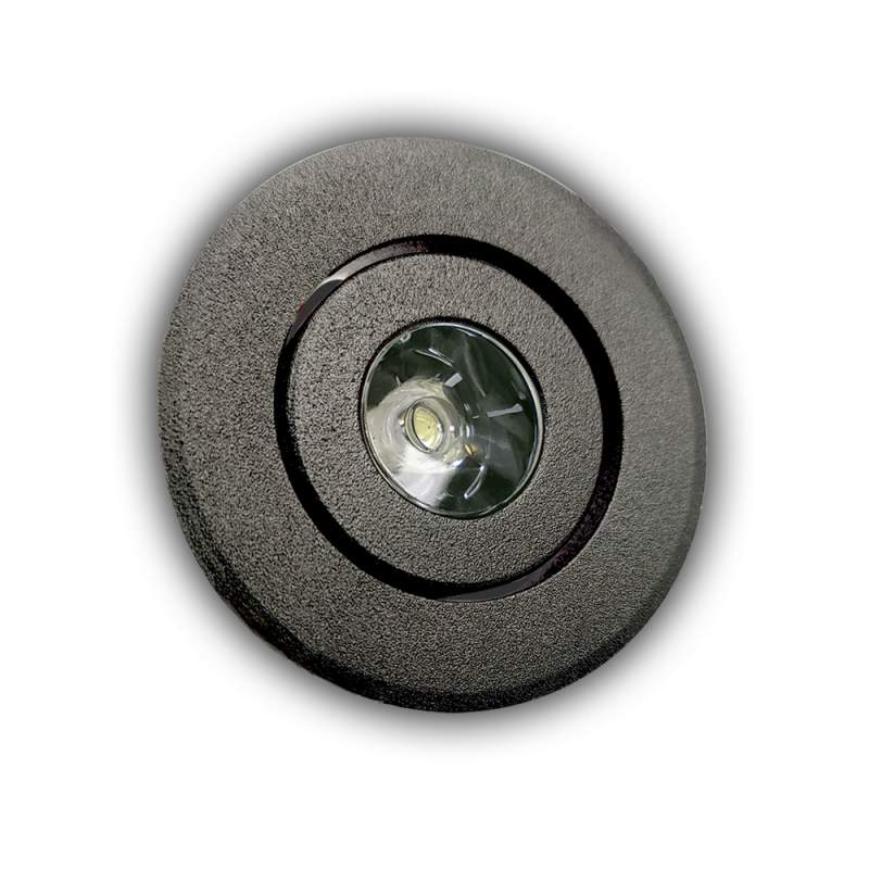 Candeeiro de tecto LED 3W MINILED preto