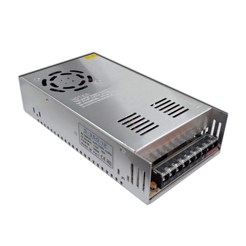 Alimentação de 12V para iluminação com led 360W