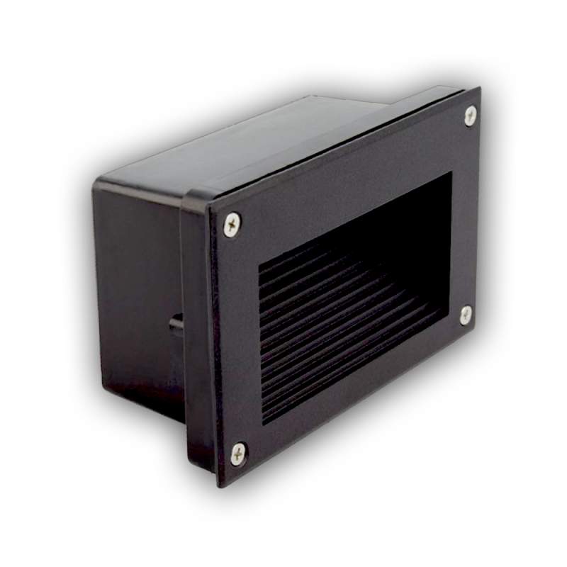 Baliza LED TANGUT lacada em preto 3W