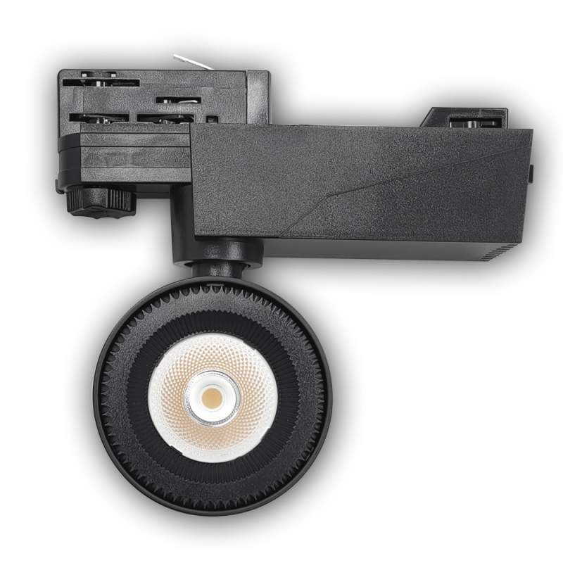 Luz Da Trilha Led 3 Fases 15W CAMBRIDGE Preto Regulável