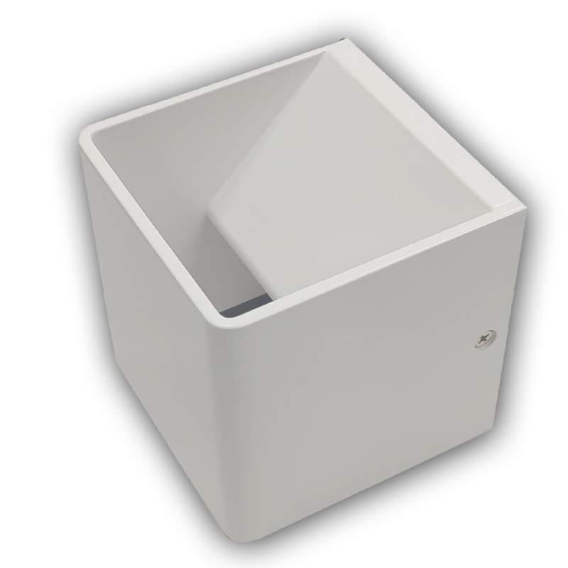 APLIQUE DE PAREDE MERCURY BRANCO 6W ILUMINAÇÃO DUPLA FACE