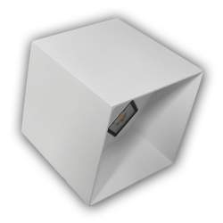 APLIQUE DE PAREDE VENUS BRANCO 6W ILUMINAÇÃO DUPLA FACE - 1