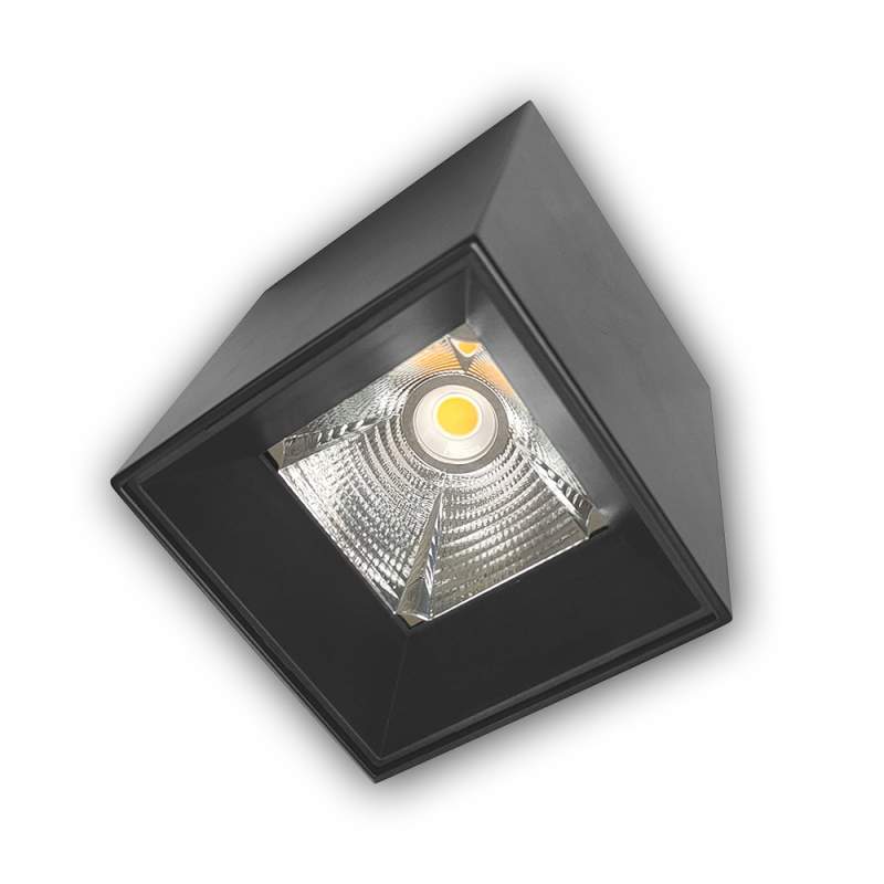 LUZ DE TETO RUBI PRETO 10W