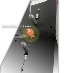 Acessório de união em linha para lâmpada de suspensão linear