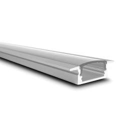 Perfil Empotrable de Aluminio para Tira Led 2m