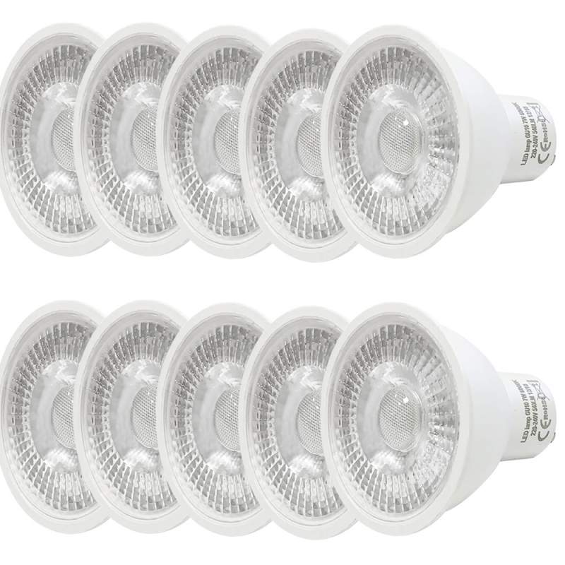 GU10-PACK 10 UNITS LÂMPADAS GU10