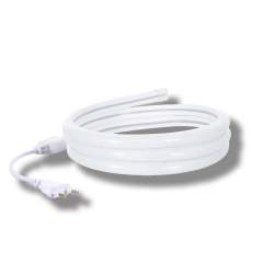 Tira Neón LED 7.5 W/m Amarillo Regulable 220V AC 120 LED/m Semicircular 180º