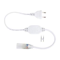 Tira Neón LED 7.5 W/m BLANCO NEUTRO Regulable 220V AC 120 LED/m Semicircular 180º