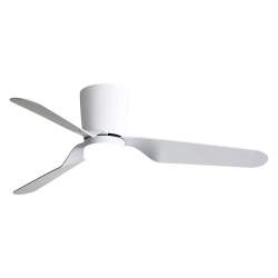 Ventilad de techo led 18w Dc Kochi Blanco con 3 Aspas Blancas - 1