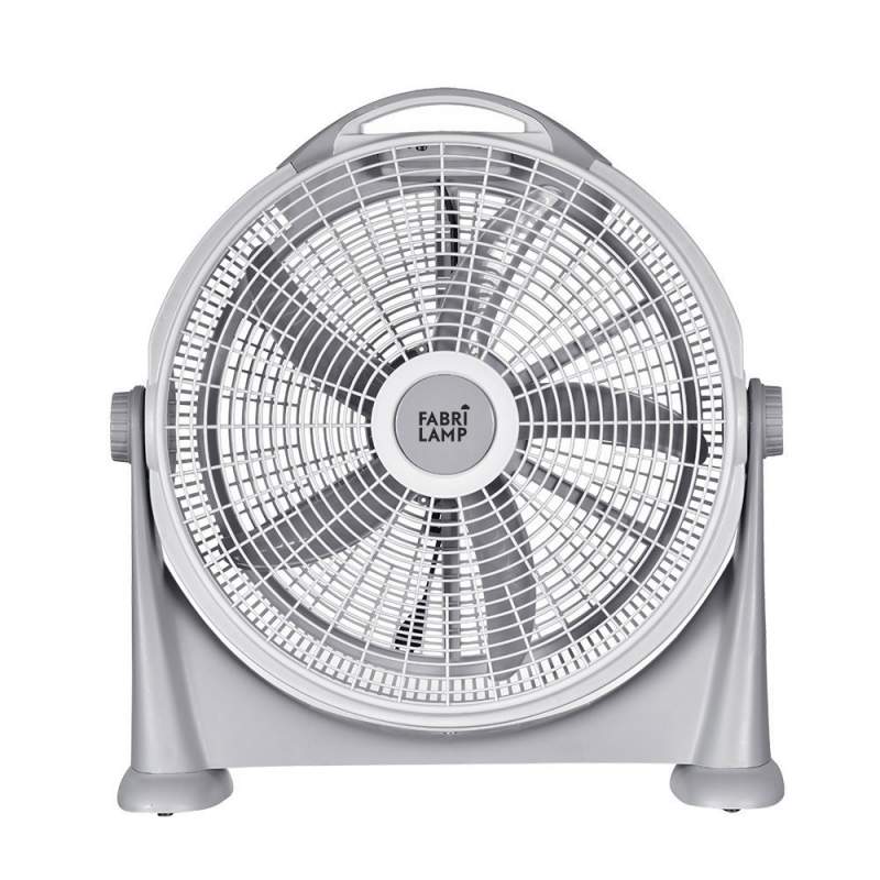 Ventilador Sobremesa Fresco Gris 120w con 5 Aspas Gris - 1