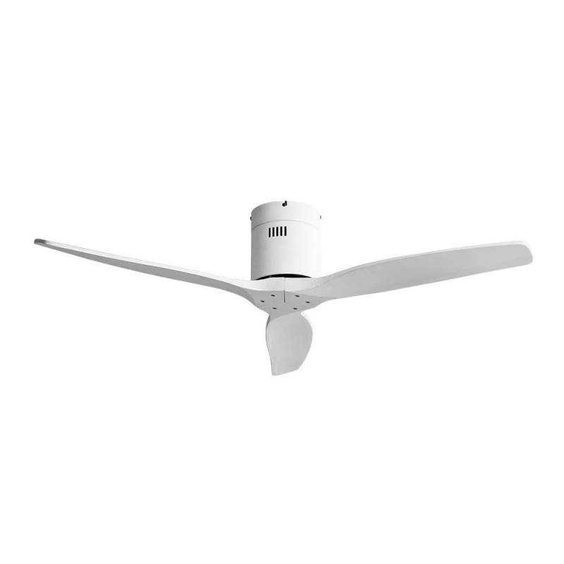 Ventilador de techo Dc Aguilon Blanco sin luz con 3 Aspas