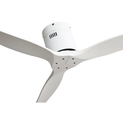 Ventilador de techo Dc Aguilon Blanco sin luz con 3 Aspas