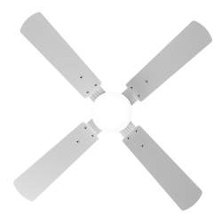 Ventilador de techo led 18w Dc Hupe Blanco 4 Aspas