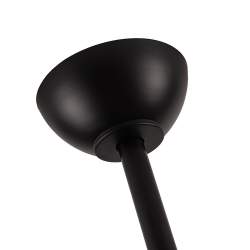 Ventilador de techo led 22w Dc Argestes Negro con 3 Aspas Gris