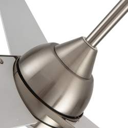 Ventilador de techo led 22w Dc Argestes Niquel con 3 Aspas Blancas
