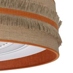 Ventilador de techo led DC Natalia 72w Saco-naranja 60cm diametro con 5 Aspas - 2
