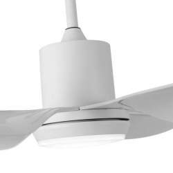 Ventilador de techo led Dc Otto 24w Blanco con 6 Aspas Blancas - 4