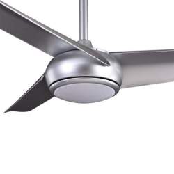Ventilador de techo led Dc Patras 24w Plata con 3 Aspas - 2