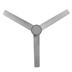 Ventilador de techo led Dc Teo 24w Niquel con 3 Aspas Gris - 3