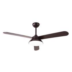 Ventilador de techo led Dc Umi 24w Marron con 3 Aspas Reversibles Marron/haya - 2