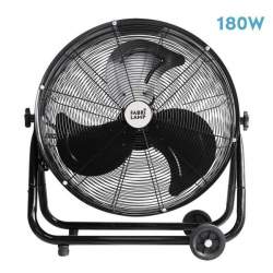 Ventilador Industrial Poniente 180w Negro con 3 aspas - 1