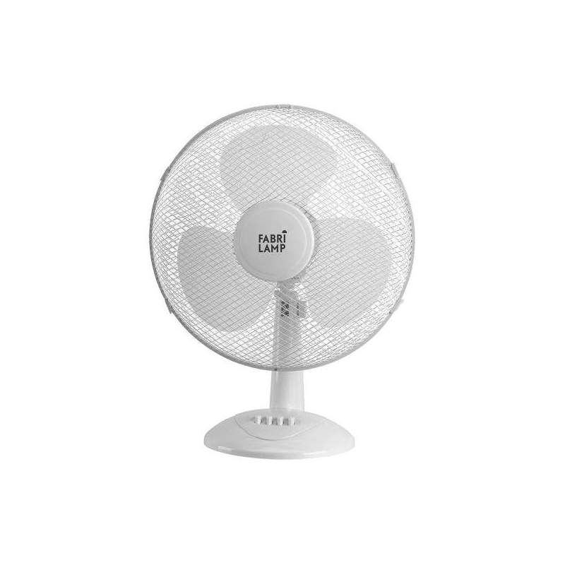 Ventilador Sobremesa Cape Blanco 40w con 3 Aspas Blancas - 1